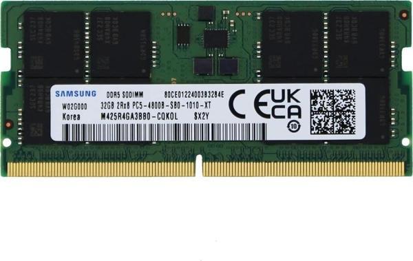 SAMSUNG M425R4GA3BB0-CQK 32GB (Tek Parça) DDR5 4800Mhz Notebook Bellek - Image 1
