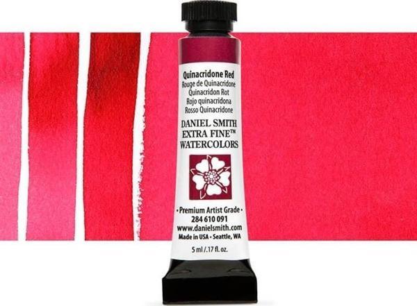 Daniel Smith Extra Fine Tüp Suluboya 5 ml Seri 2 Quinacridone Red - Image 1