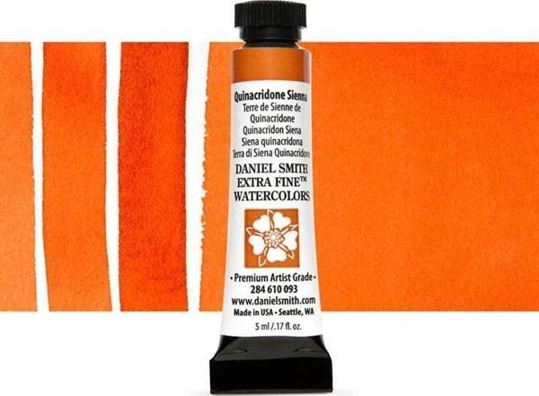 Daniel Smith Extra Fine Tüp Suluboya 5 ml Seri 2 Quinacridone Sienna - Image 1