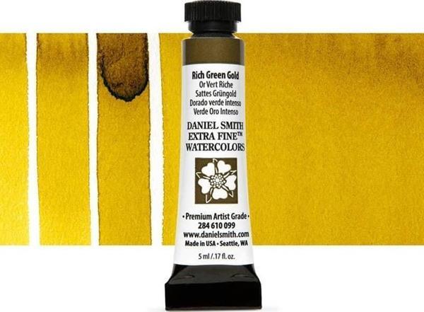 Daniel Smith Extra Fine Tüp Suluboya 5 ml Seri 2 Rich Green Gold - Image 1
