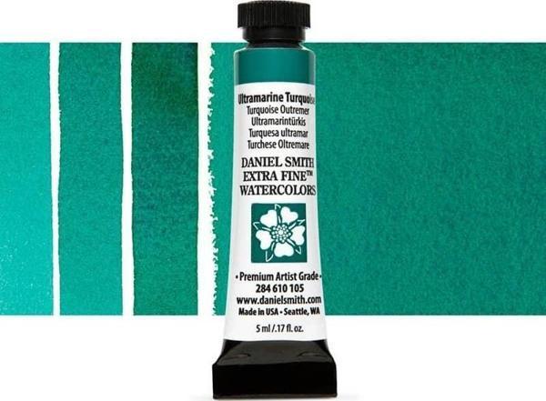 Daniel Smith Extra Fine Tüp Suluboya 5 ml Seri 1 Ultramarine Turquoise - Image 1
