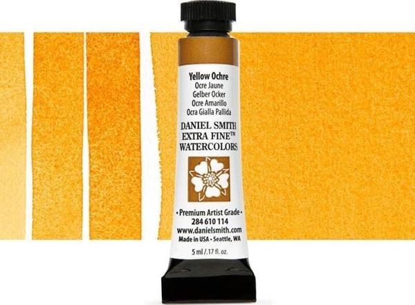 Daniel Smith Extra Fine Tüp Suluboya 5 ml Seri 1 Yellow Ochre - Image 1