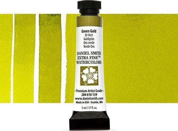 Daniel Smith Extra Fine Tüp Suluboya 5 ml Seri 2 Green Gold - Image 1
