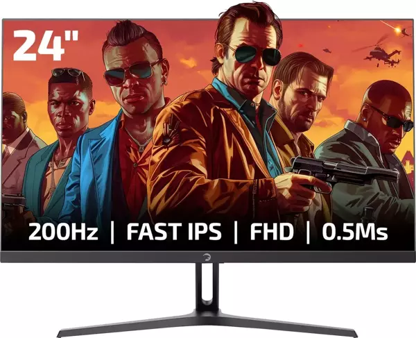 Gamepower 24″ Bull T10 Fast IPS 200Hz 0.5ms FHD Gaming Monitör (Sıfır Ölü Piksel Garantili) - Image 1