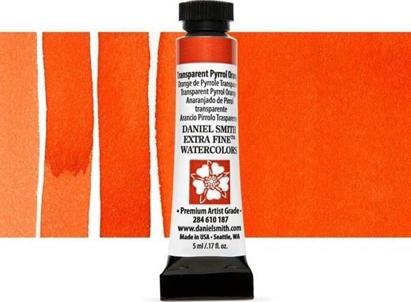 Daniel Smith Extra Fine Tüp Suluboya 5 ml Seri 2 Transparent Pyrrole Orange - Image 1