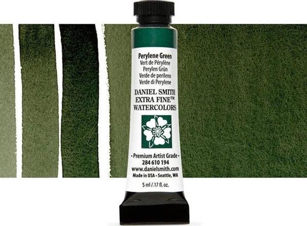 Daniel Smith Extra Fine Tüp Suluboya 5 ml Seri 2 Perylene Green - Image 1