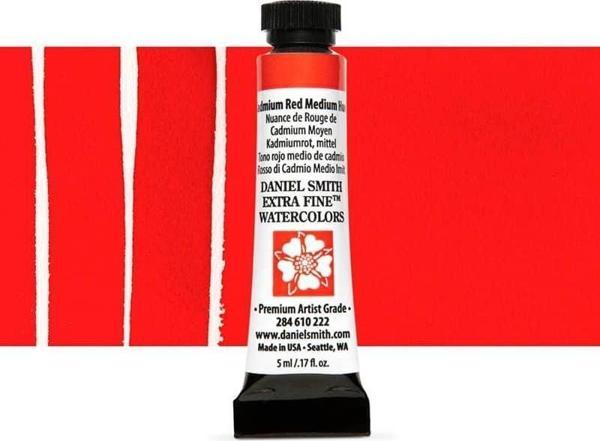 Daniel Smith Extra Fine Tüp Suluboya 5 ml Seri 3 Cadmium Red Medium Hue - Image 1