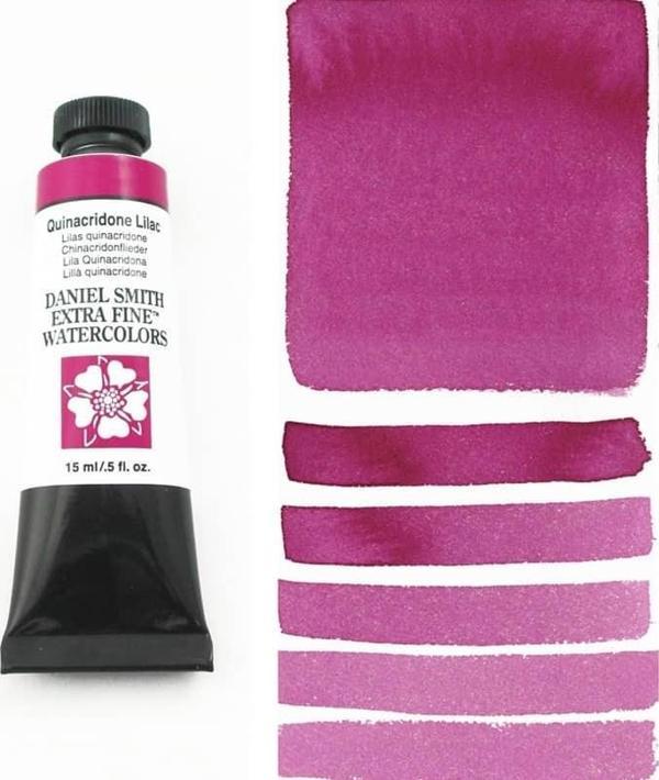 Daniel Smith Extra Fine Tüp Suluboya 15 ml Seri 2 Quinacridone Lilac - Image 1