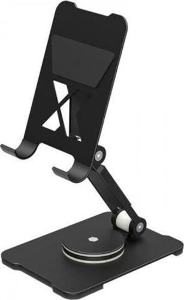 Polham 360 Derece Dönebilen Yüksekik ve Açı Ayarlı Katlanabilir Tablet, Telefon Standı, Dayanıklı - Image 1