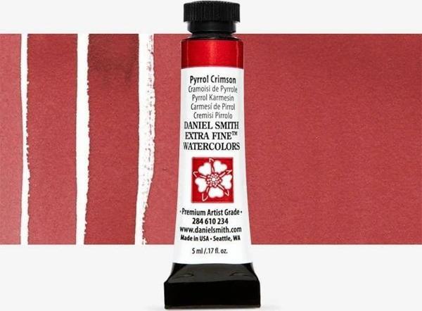 Daniel Smith Extra Fine Tüp Suluboya 5 ml Seri 2 Pyrrol Crimson - Image 1