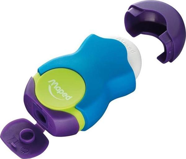 Maped Loopy Silgi ve Hazneli Kalemtıraş 2 si 1 Arada MAVİ - Image 1
