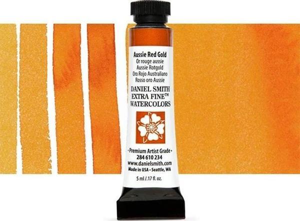 Daniel Smith Extra Fine Tüp Suluboya 5 ml Seri 2 Aussie Red Gold - Image 1