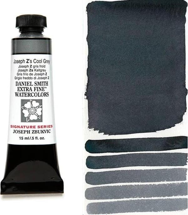 Daniel Smith Extra Fine Tüp Suluboya 15 ml Seri 2 Joseph Z's Cool Grey - Image 1