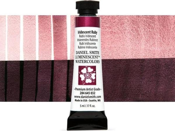 Daniel Smith Extra Fine Tüp Suluboya 5 ml Seri 1 Iridescent Ruby (Luminescent) - Image 1
