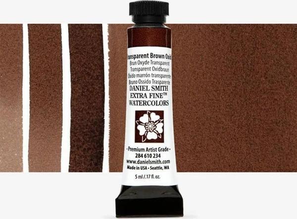 Daniel Smith Extra Fine Tüp Suluboya 5 ml Seri 1 Transparent Brown Oxide - Image 1
