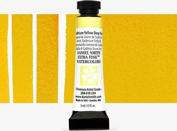 Daniel Smith Extra Fine Tüp Suluboya 5 ml Seri 3 Cadmium Yellow Deep Hue - Image 1