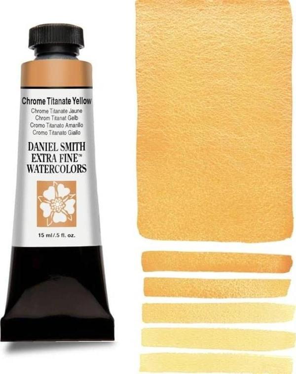 Daniel Smith Extra Fine Tüp Suluboya 15 ml Seri 1 Chrome Titanate Yellow - Image 1