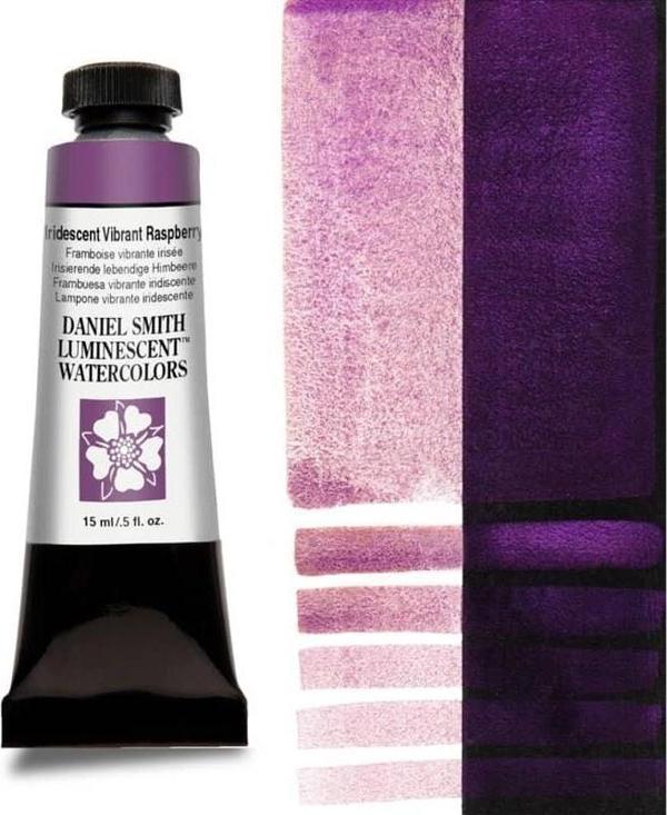 Daniel Smith Extra Fine Tüp Suluboya 15 ml Seri 1 Iridescent Vibrant Raspberry (Luminescent) - Image 1