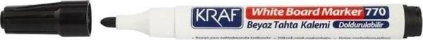 Kraf Doldurulabilir Beyaz Tahta Kalemi SİYAH - Image 1