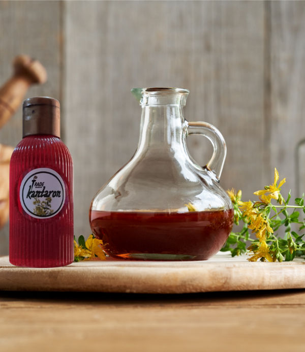 Saf Kırmızı Kantaron (KANTORON) Yağı 50 ml Yeni Mahsül - Image 1
