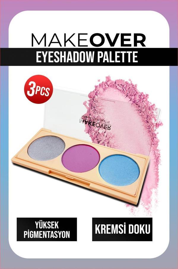 New Well Makeover Eyeshadow Palette 3pcs No07 - Image 1