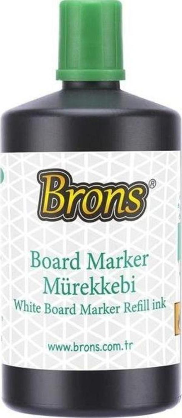 Brons Beyaz Tahta Kalemi Mürekkebi 250 cc. Yeşil - Image 1