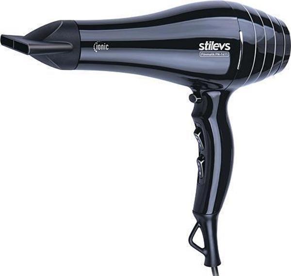 Stilevs Fönmatik Saç Kurutma Makinesi Fn-1411 Siyah&Krom - Image 1