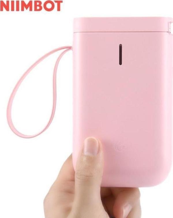 Niimbot D11 Bluetooth Taşınabilir Termal Etiket Yazıcı - Pembe - Image 1