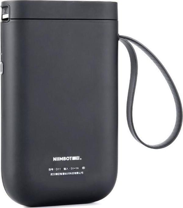 Niimbot D11 Bluetooth Taşınabilir Termal Etiket Yazıcı - Siyah - Image 1