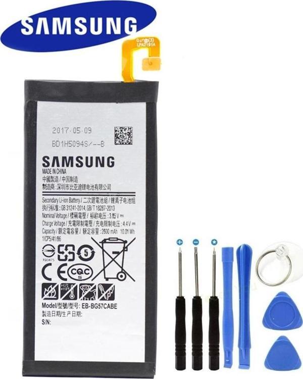 Samsung Galaxy On5 (2016) G5520/G5528 EB-BG57CABE Batarya Pil ve Tamir Seti - Image 1