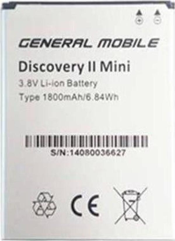 General Mobile Discovery 2 Mini Pil Batarya - Image 1