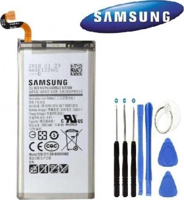 Samsung S8 Plus G955 Batarya Pil EB-BG955ABE+Tamir Setİ - Image 1