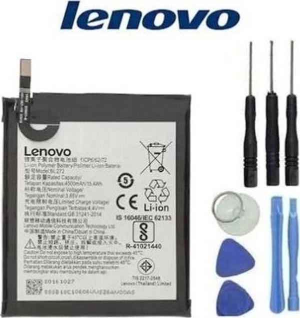 Lenovo K6 Power Batarya Pil BL272 ve Tamir Seti - Image 1