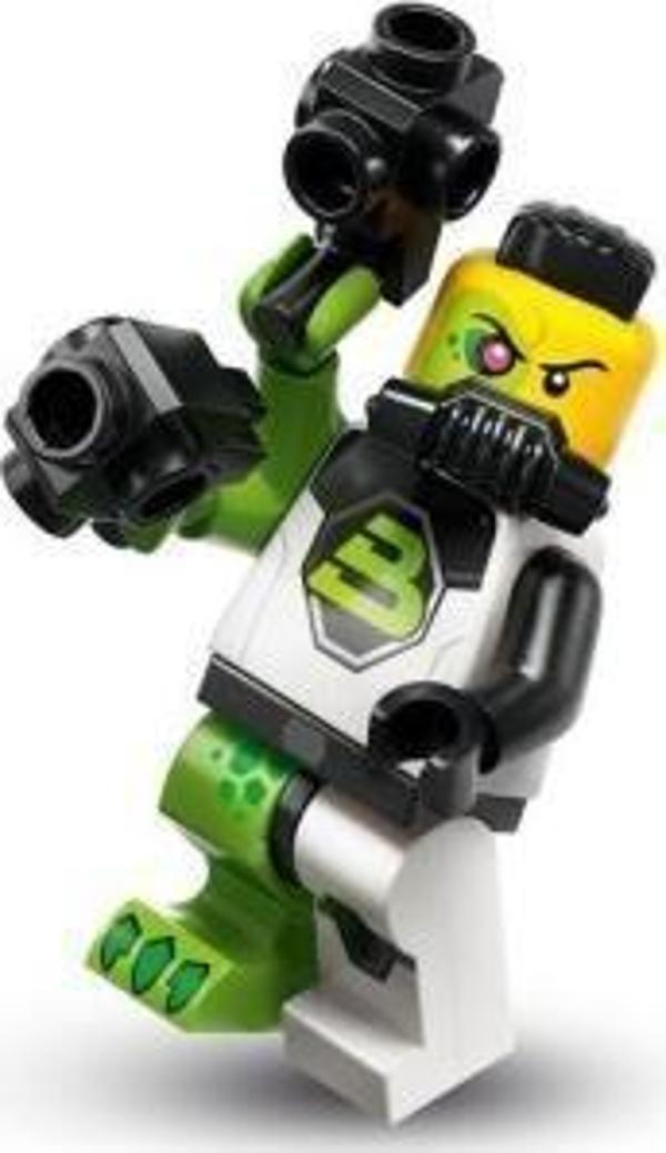 LEGO Minifigures 71046 Series 26 : 12.Blacktron Mutant - Image 1