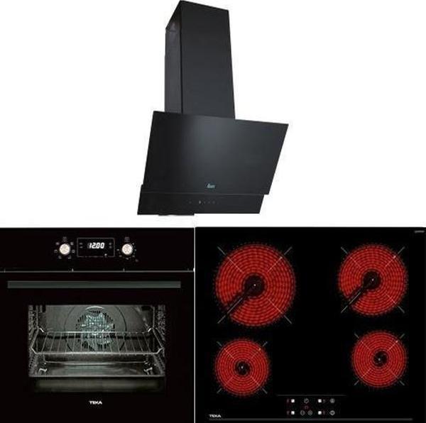 Teka Ankastre Set Siyah (Hak 627 Bk+Tz 6415+Atv 60 Bk) - Image 1