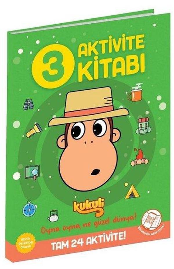 Kukuli Aktivite Kitabı - 3 - Beta Kids - Image 1