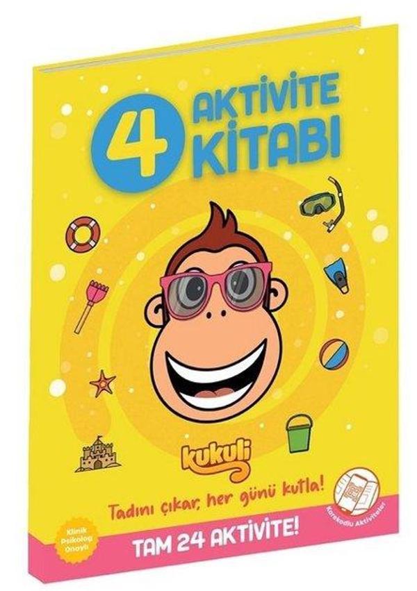 Kukuli Aktivite Kitabı - 4 - Beta Kids - Image 1