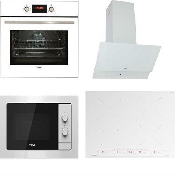 Teka Hak 629+Izc 64630+Tvt 60.1+Mb 620 Beyaz Ankastre Set - Image 1