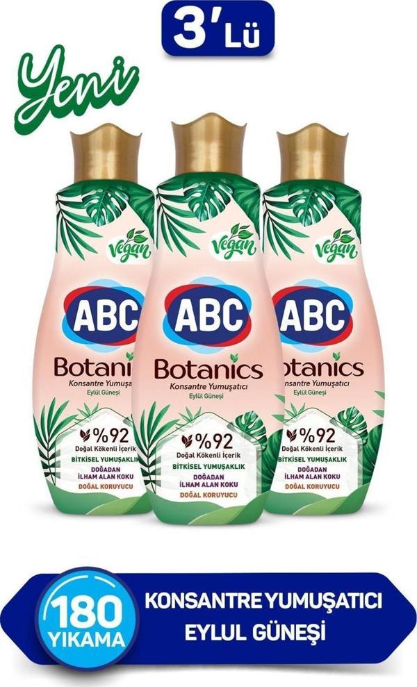 ABC KONSANTRE YUMUŞATICI BOTANICS EYLÜL GÜNEŞİ 1440 MLx3 Adet - Image 1