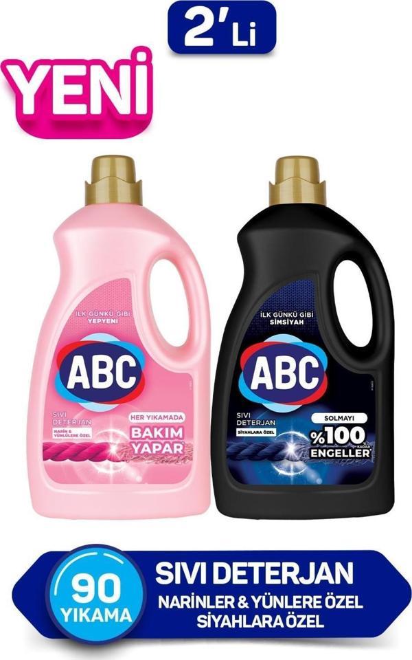 ABC SIVI DETERJAN NARİNLER&SİYAHLAR 2'Lİ SET - Image 1