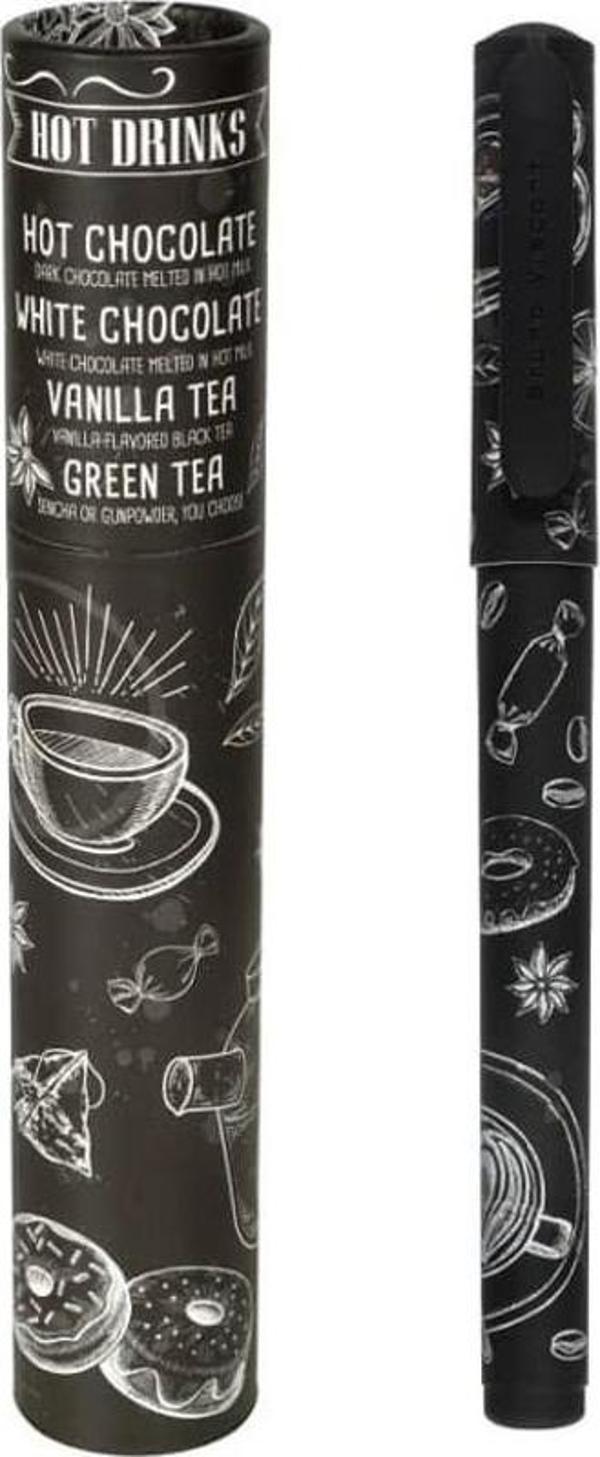 Bruno Visconti Dream Write Hot Drinks Soft Touch Tükenmez Kalem - Image 1