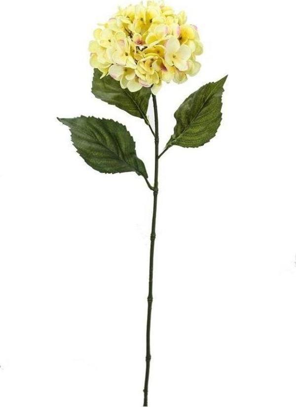 Tmall Home Krem Ortanca Yapay Çiçek 73 cm - 49574 - Image 1