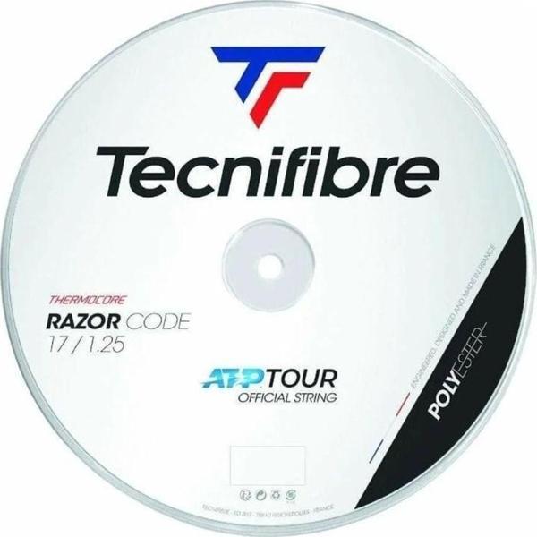 Tecnifibre Razor Code Beyaz 1.25/17 200m Rulo Kordaj 04RRA125XW - Image 1