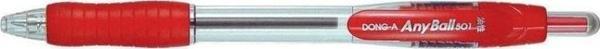 Dong-A Any Ball 1.6 mm. Tükenmez Kalem KIRMIZI - Image 1