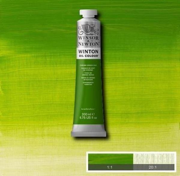 Winsor & Newton Winton Yağlı Boya 200 ml. 11 Chrome Green Hue - Image 1