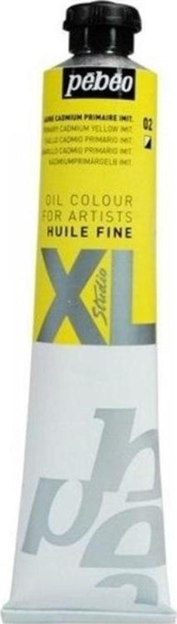 Pebeo Huile Fine XL Yağlı Boya 200 ml. 02 Primary Cadmium Yellow Imit. - Image 1