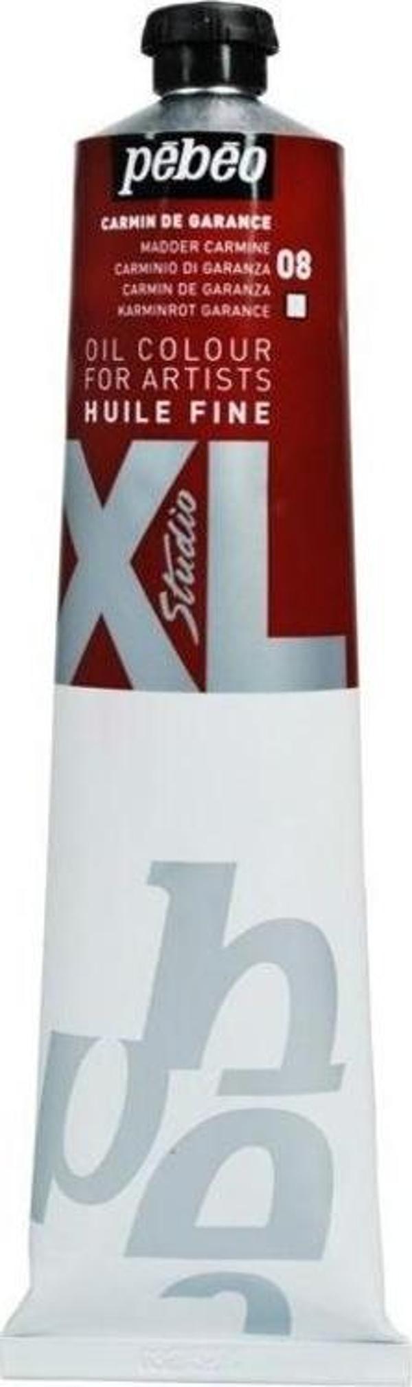 Pebeo Huile Fine XL Yağlı Boya 200 ml. 08 Madder Carmine - Image 1
