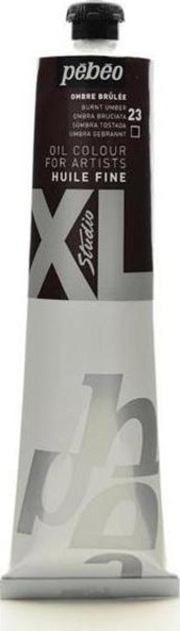 Pebeo Huile Fine XL Yağlı Boya 200 ml. 23 Burnt Umber - Image 1
