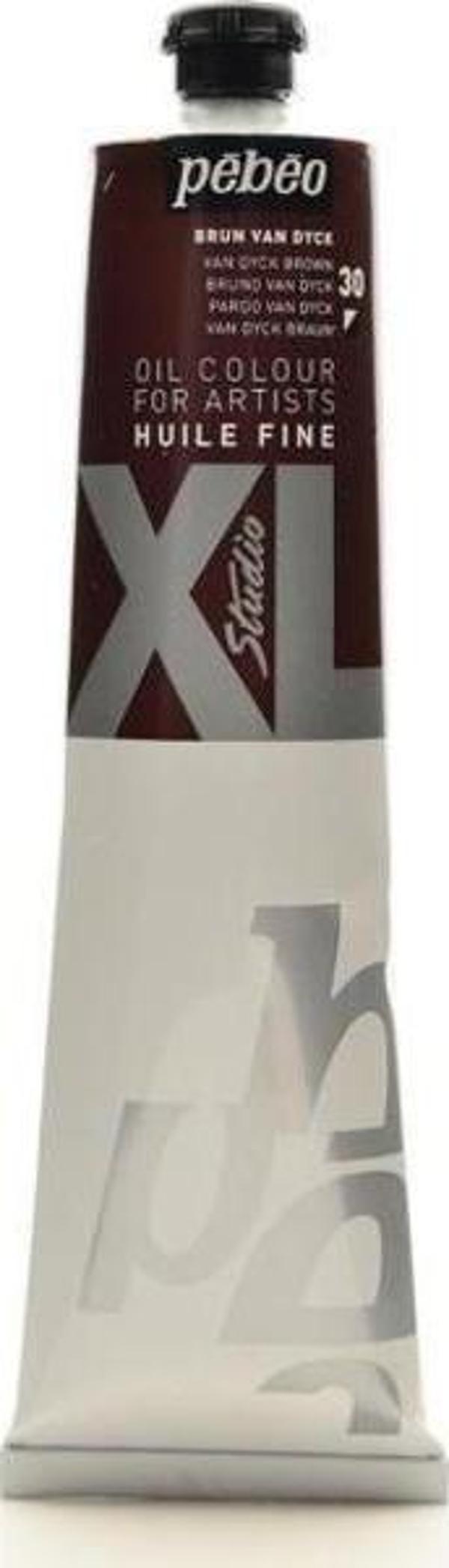 Pebeo Huile Fine XL Yağlı Boya 200 ml. 30 Van Dyck Brown - Image 1