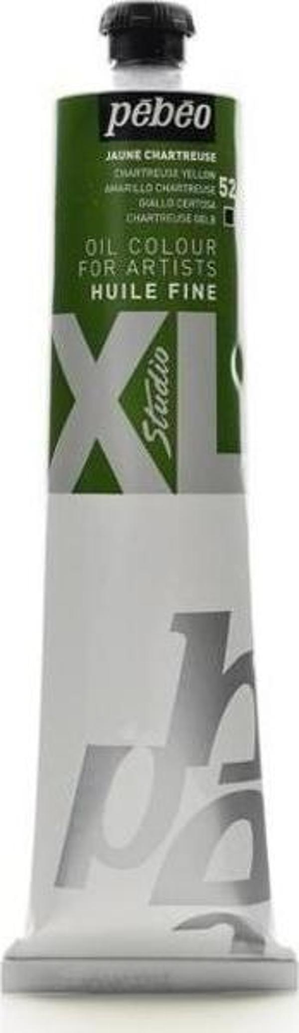 Pebeo Huile Fine XL Yağlı Boya 200 ml. 52 Chartreuse Yellow - Image 1